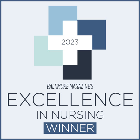 Baltimore magazine’s Excellence in Nursing Awards Badge